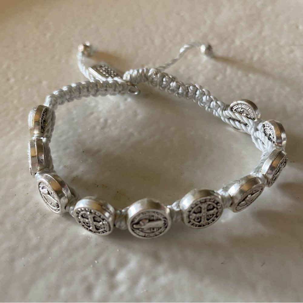 My Saint My Hero Saint Benedict Protection Bracelet